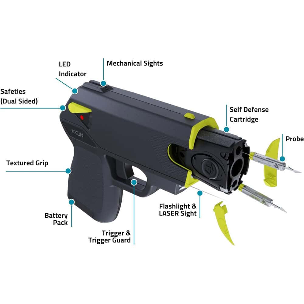 TASER Pulse 2 – 15-Foot Range, 50,000 Volts, Rechargeable - Image 2