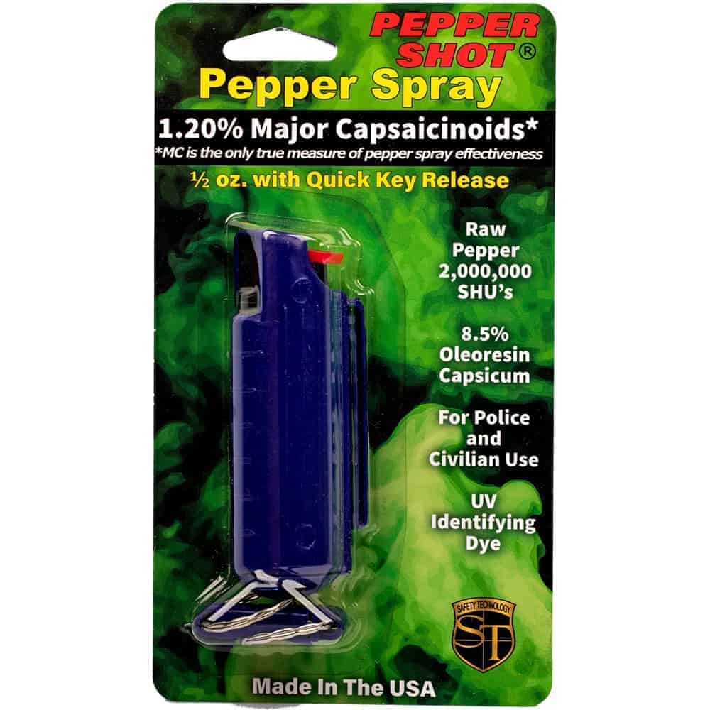 Pepper Shot Pepper Spray – Hard Case with Belt Clip - Image 7