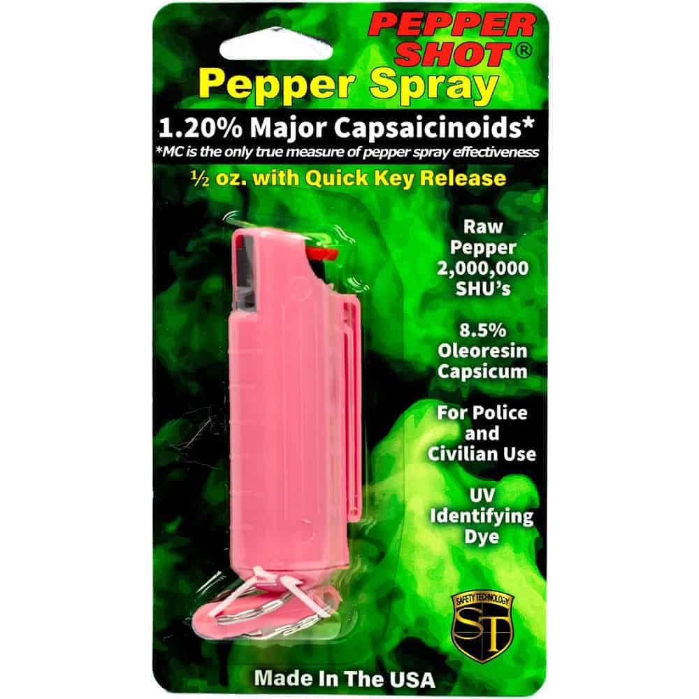 Pepper Shot Pepper Spray – Hard Case with Belt Clip - Image 11