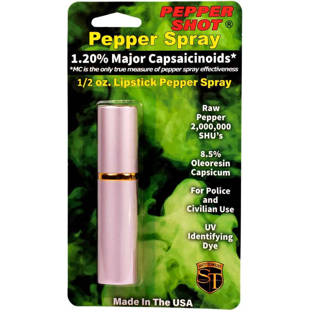 Lipstick Pepper Spray – 1.2% MC, UV Dye, 6–8 Ft Range - Image 7