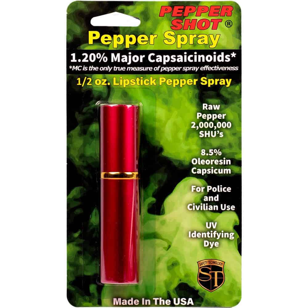 Lipstick Pepper Spray – 1.2% MC, UV Dye, 6–8 Ft Range - Image 11
