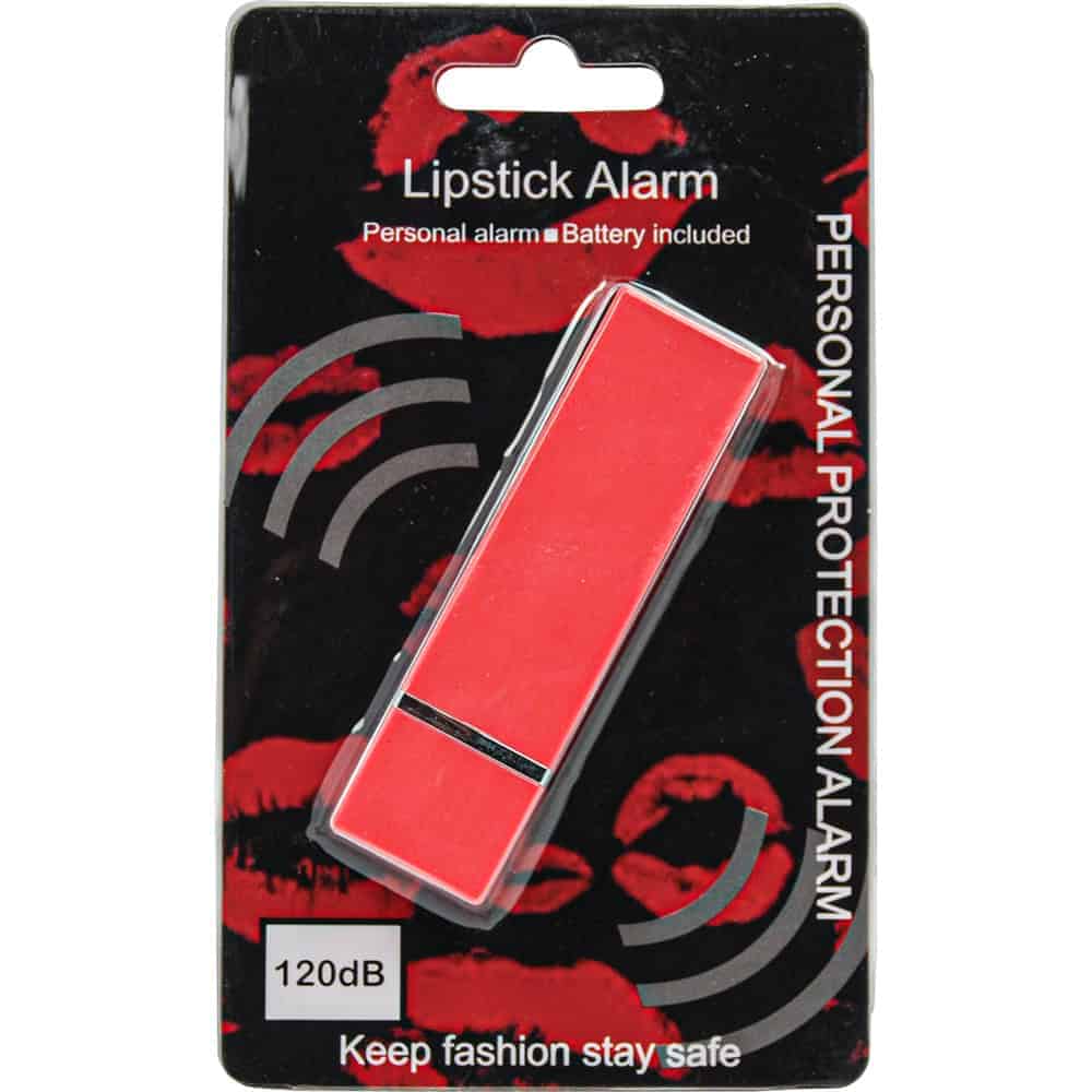 Lipstick Personal Alarm – 90dB Pull-Pin Siren - Image 2